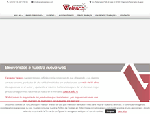 Tablet Screenshot of cercadosvelasco.com